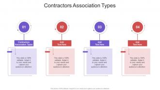 Contractors Association Types In Powerpoint And Google Slides Cpb