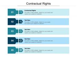 Contractual rights ppt powerpoint presentation file icon cpb