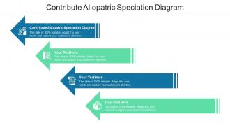 Contribute allopatric speciation diagram ppt powerpoint presentation gallery skills cpb