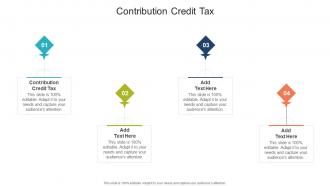 Contribution Credit Tax In Powerpoint And Google Slides Cpb