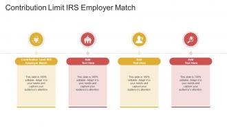 Contribution Limit IRS Employer Match In Powerpoint And Google Slides Cpb