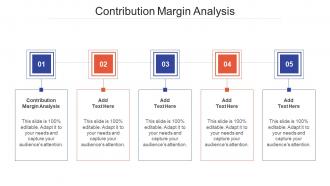 Contribution Margin Analysis In Powerpoint And Google Slides Cpb