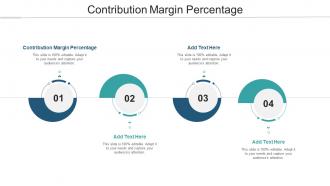 Contribution Margin Percentage In Powerpoint And Google Slides Cpb