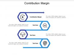 Contribution margin ppt powerpoint presentation icon background designs cpb