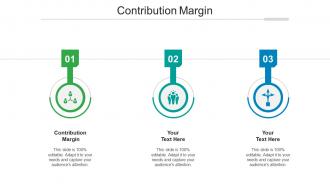 Contribution margin ppt powerpoint presentation infographic template mockup cpb