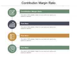 Contribution margin ratio ppt powerpoint presentation file topics cpb