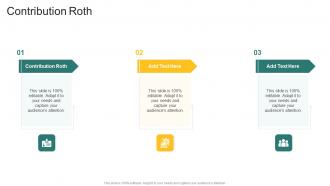 Contribution Roth In Powerpoint And Google Slides Cpb