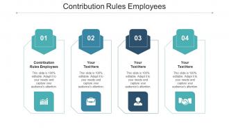 Contribution Rules Employees Ppt Powerpoint Presentation Infographic Template Ideas Cpb