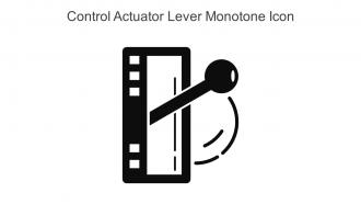 Control Actuator Lever Monotone Icon In Powerpoint Pptx Png And Editable Eps Format