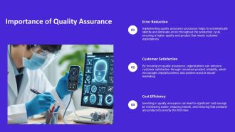 Control And Inspection For Quality Assurance PPT Demonstration AT Images Professional