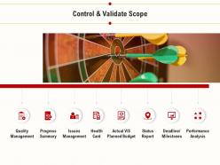Control And Validate Scope Planned Budget Ppt Presentation Show