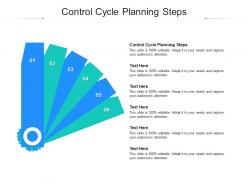 Control cycle planning steps ppt powerpoint presentation styles background cpb