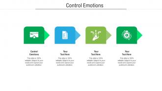 Control emotions ppt powerpoint presentation infographics show cpb