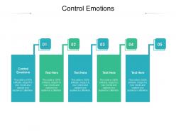 Control emotions ppt powerpoint presentation styles graphics download cpb