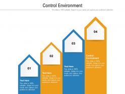 Control environment ppt powerpoint presentation visual aids icon cpb