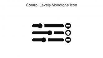 Control Levels Monotone Icon In Powerpoint Pptx Png And Editable Eps Format