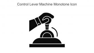 Control Lever Machine Monotone Icon In Powerpoint Pptx Png And Editable Eps Format