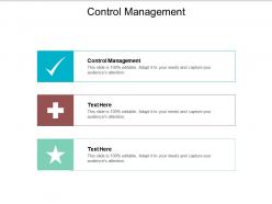 Control management ppt powerpoint presentation styles format ideas cpb