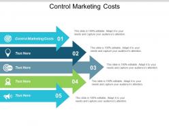 Control marketing costs ppt powerpoint presentation icon backgrounds cpb