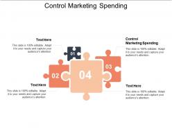 Control marketing spending ppt powerpoint presentation file layout ideas cpb