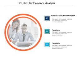 Control performance analysis ppt powerpoint presentation infographic template templates cpb