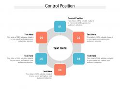 Control position ppt powerpoint presentation slides vector cpb