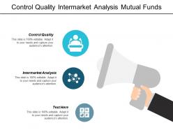 Control quality intermarket analysis mutual funds objective employee cpb