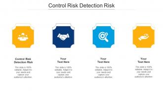 Control risk detection risk ppt powerpoint presentation infographic template objects cpb