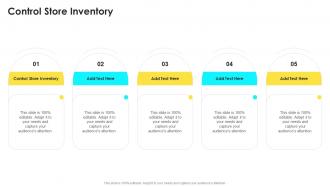 Control Store Inventory In Powerpoint And Google Slides Cpb