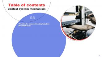 Control System Mechanism Powerpoint Presentation Slides Pre-designed Colorful