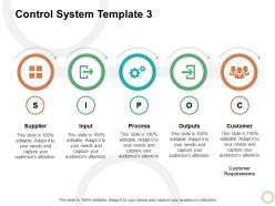 Control system process ppt powerpoint presentation icon example file