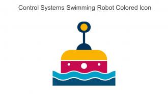 Control Systems Swimming Robot Colored Icon In Powerpoint Pptx Png And Editable Eps Format
