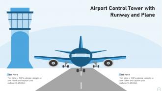 Control Tower Icon Powerpoint Ppt Template Bundles