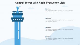 Control Tower Icon Powerpoint Ppt Template Bundles