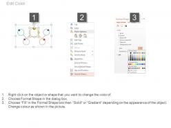 24510991 style circular zig-zag 5 piece powerpoint presentation diagram infographic slide