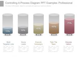 Controlling a process diagram ppt examples professional