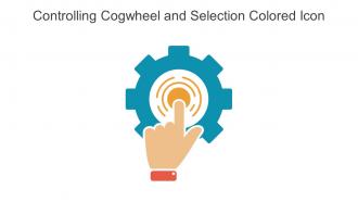 Controlling Cogwheel And Selection Colored Icon In Powerpoint Pptx Png And Editable Eps Format