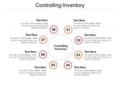 Controlling inventory ppt powerpoint presentation file deck cpb