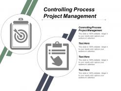 Controlling process project management ppt powerpoint presentation ideas background image cpb