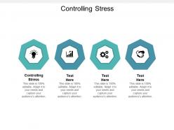 Controlling stress ppt powerpoint presentation outline icons cpb