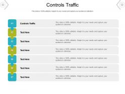 Controls traffic ppt powerpoint presentation pictures brochure cpb