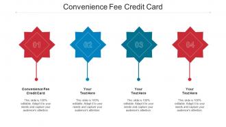 Convenience Fee Credit Card Ppt Powerpoint Presentation Ideas Slide Portrait Cpb
