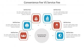 Convenience Fee Vs Service Fee Ppt Powerpoint Presentation Ideas Elements Cpb