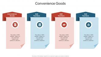 Convenience Goods In Powerpoint And Google Slides Cpb