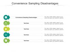 Convenience sampling disadvantages ppt powerpoint presentation visual aids example 2015 cpb