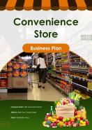 Convenience Store Business Plan Pdf Word Document