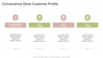 Convenience Store Customer Profile In Powerpoint And Google Slides Cpb