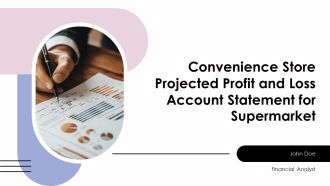 Convenience Store Projected Profit And Loss Account Statement For Supermarket PPT PowerPoint AT