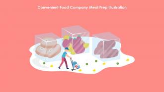 Convenient Food Company Meal Prep Illustration