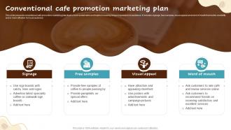 Conventional Cafe Promotion Marketing Plan
